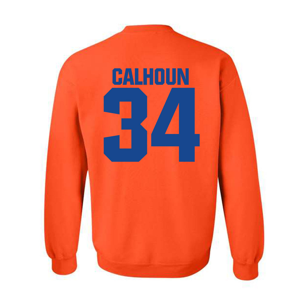 Boise State - NCAA Football : Dominik Calhoun - Sport Shersey Crewneck Sweatshirt-1