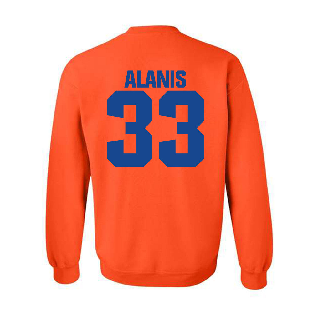 Boise State - NCAA Football : Josiah Alanis - Sport Shersey Crewneck Sweatshirt-1