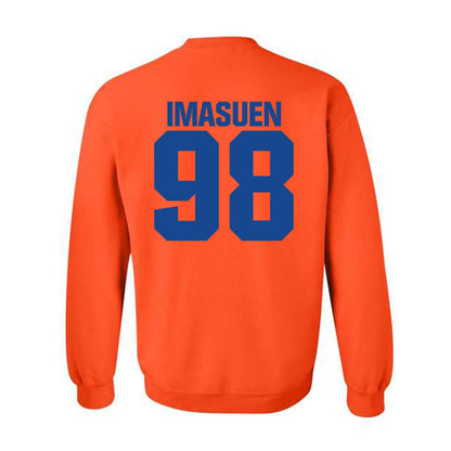 Boise State - NCAA Football : Bethel Imasuen - Sport Shersey Crewneck Sweatshirt-1