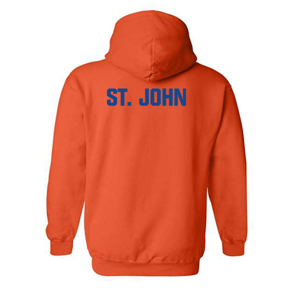 Boise State - NCAA Football : Paz St. John - Sport Shersey Hooded Sweatshirt-1