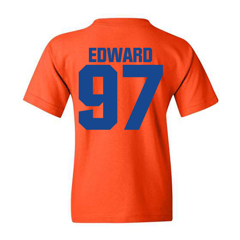 Boise State - NCAA Football : Mikaio Edward - Sport Shersey Youth T-Shirt-1