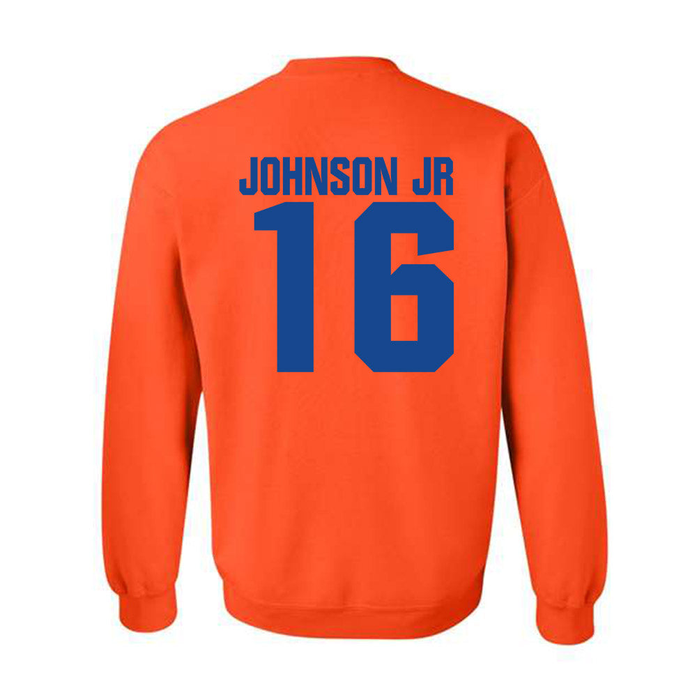 Boise State - NCAA Football : Franklyn Johnson Jr - Sport Shersey Crewneck Sweatshirt