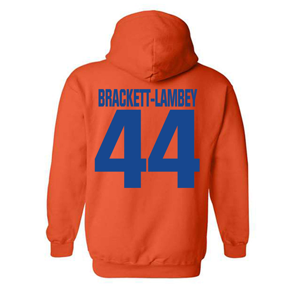Boise State - NCAA Football : Syncere Brackett-Lambey - Sport Shersey Hooded Sweatshirt-1