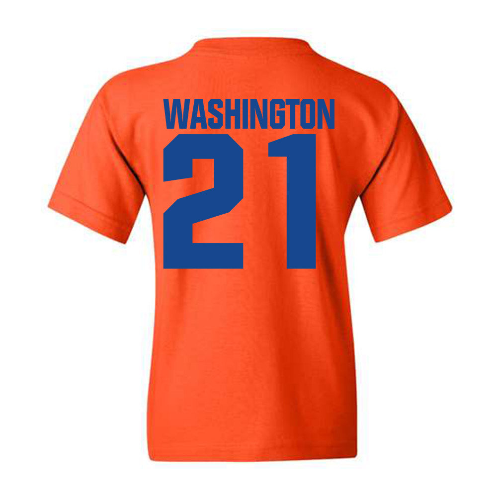 Boise State - NCAA Football : Zion Washington - Sport Shersey Youth T-Shirt