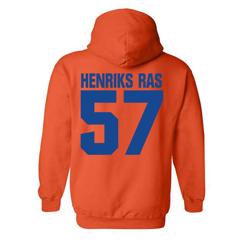 Boise State - NCAA Football : Gustaf Henriks Ras - Sport Shersey Hooded Sweatshirt-1