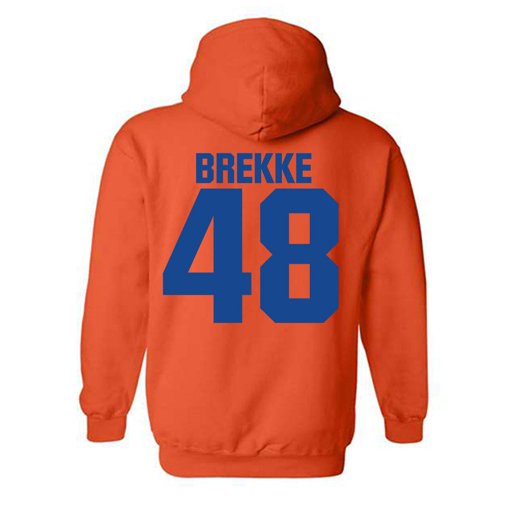 Boise State - NCAA Football : Ryan Brekke - Sport Shersey Hooded Sweatshirt-1