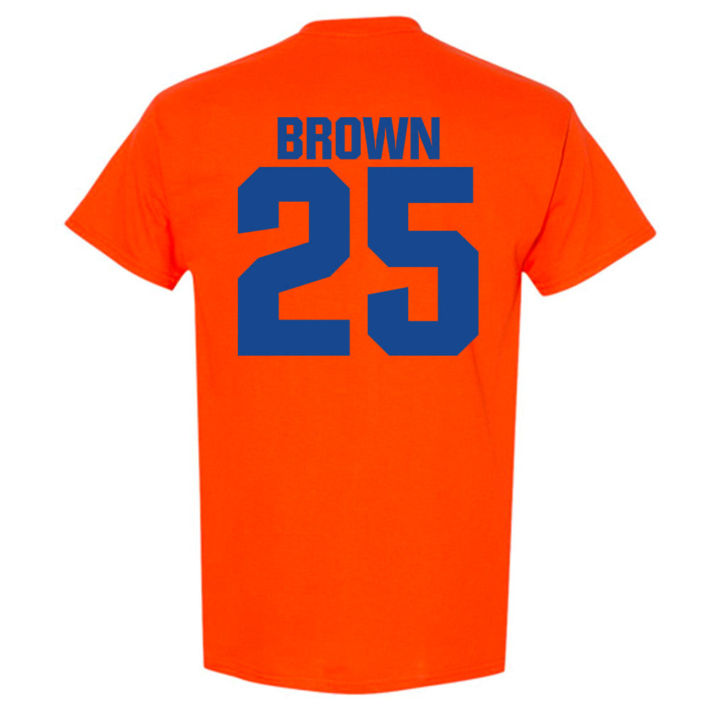 Boise State - NCAA Football : Quinton Brown - Sport Shersey T-Shirt-1