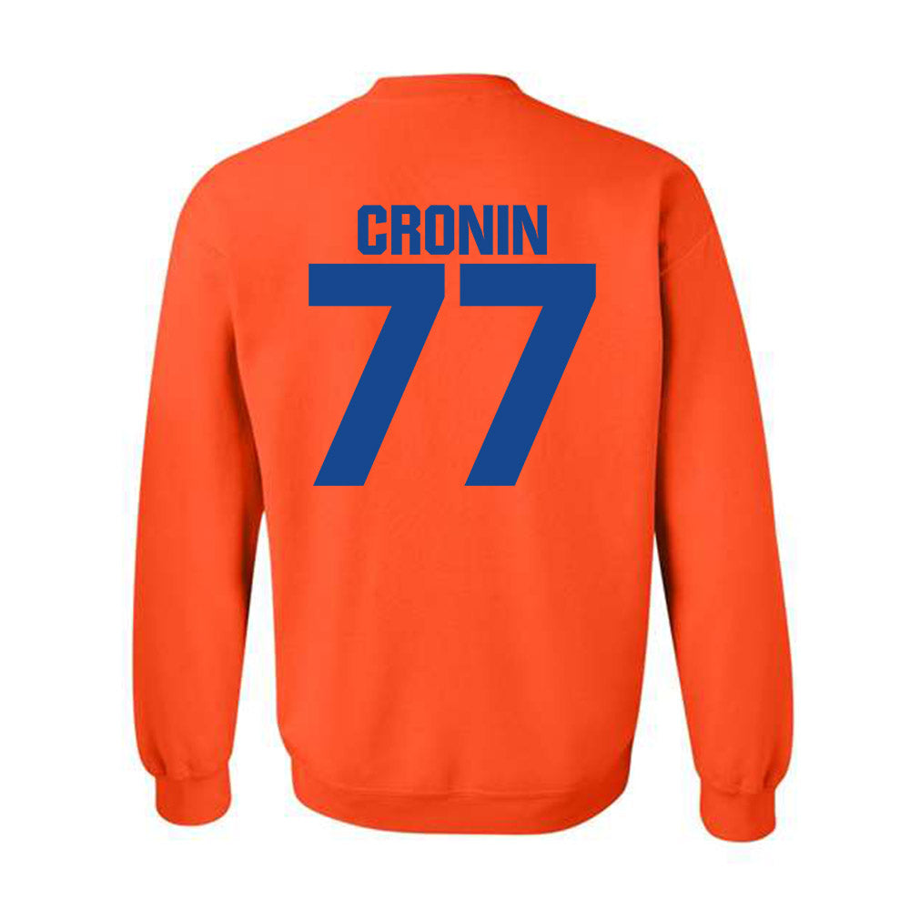Boise State - NCAA Football : Kole Cronin - Sport Shersey Crewneck Sweatshirt-1