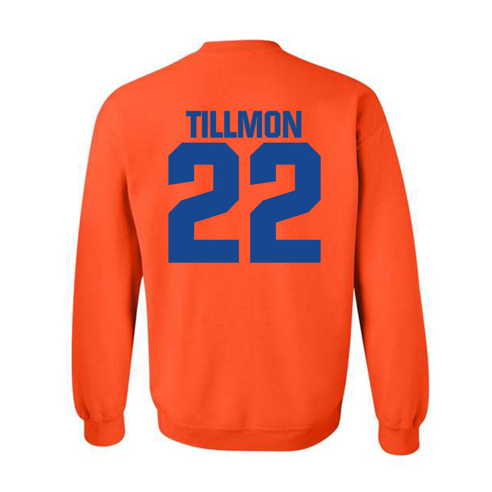 Boise State - NCAA Football : Roman Tillmon - Sport Shersey Crewneck Sweatshirt-1