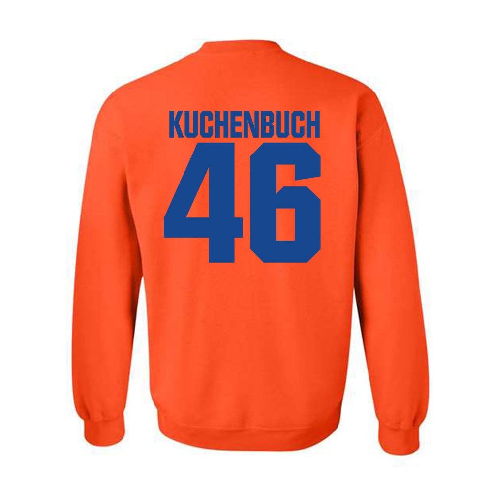 Boise State - NCAA Football : Carter Kuchenbuch - Sport Shersey Crewneck Sweatshirt-1