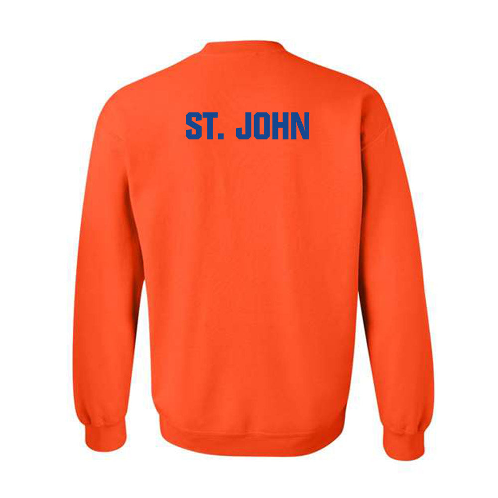 Boise State - NCAA Football : Paz St. John - Sport Shersey Crewneck Sweatshirt-1