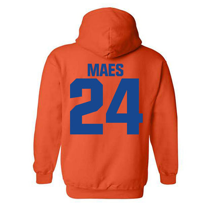 Boise State - NCAA Football : AJ Maes - Sport Shersey Hooded Sweatshirt-1