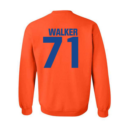 Boise State - NCAA Football : Miles Walker - Sport Shersey Crewneck Sweatshirt-1
