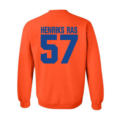 Boise State - NCAA Football : Gustaf Henriks Ras - Sport Shersey Crewneck Sweatshirt-1