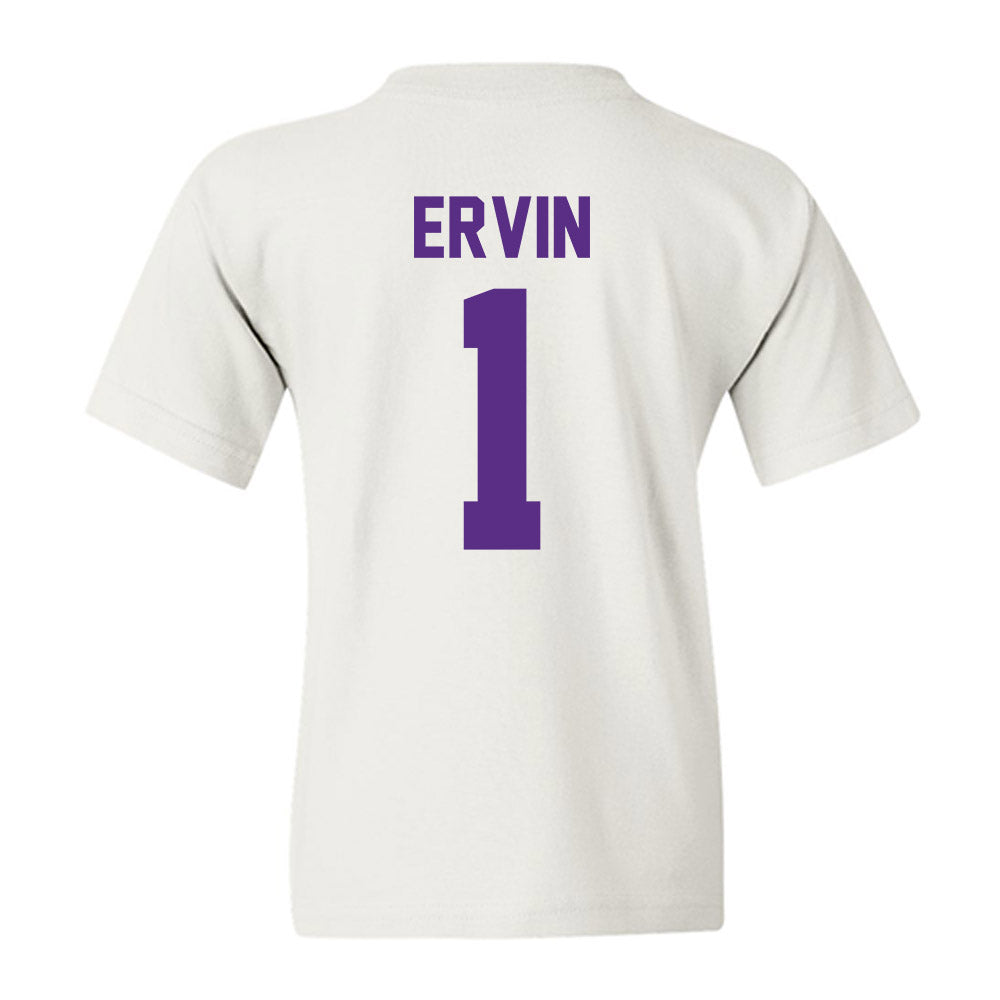 Furman - NCAA Women's Basketball : Alyssa Ervin - Classic Shersey Youth T-Shirt-1