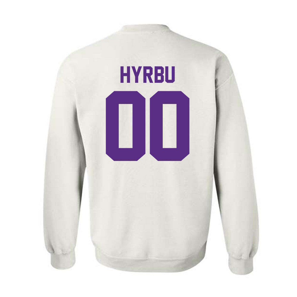 Furman - NCAA Football : Tim Hyrbu - Classic Shersey Crewneck Sweatshirt-1