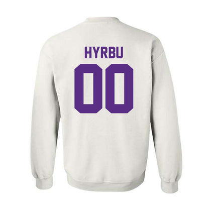 Furman - NCAA Football : Tim Hyrbu - Classic Shersey Crewneck Sweatshirt-1