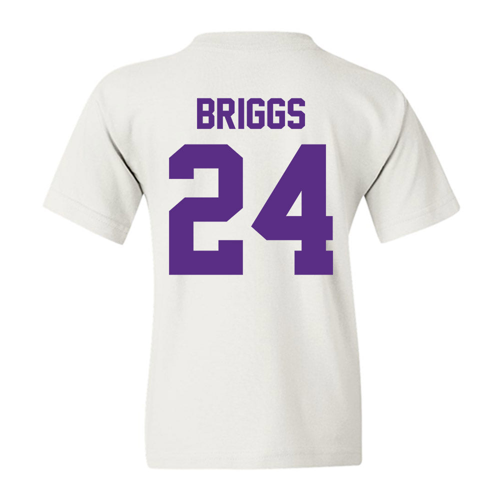 Furman - NCAA Women's Basketball : Emma Briggs - Classic Shersey Youth T-Shirt-1