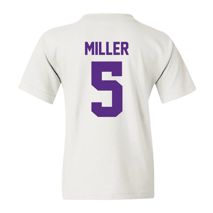 Furman - NCAA Football : Jordan Miller - Classic Shersey Youth T-Shirt-1