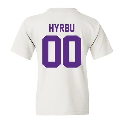 Furman - NCAA Football : Tim Hyrbu - Classic Shersey Youth T-Shirt-1