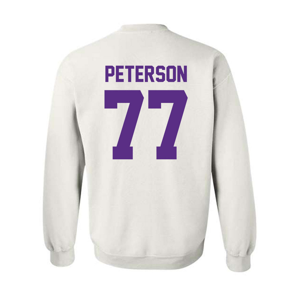 Furman - NCAA Football : Parker Peterson - Classic Shersey Crewneck Sweatshirt-1