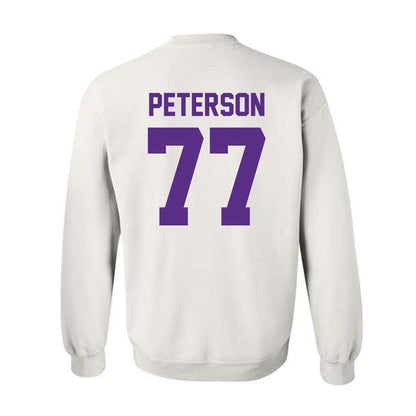 Furman - NCAA Football : Parker Peterson - Classic Shersey Crewneck Sweatshirt-1