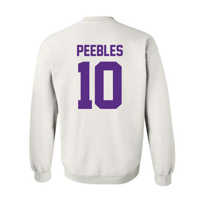 Furman - NCAA Football : Braylon Peebles - Classic Shersey Crewneck Sweatshirt-1