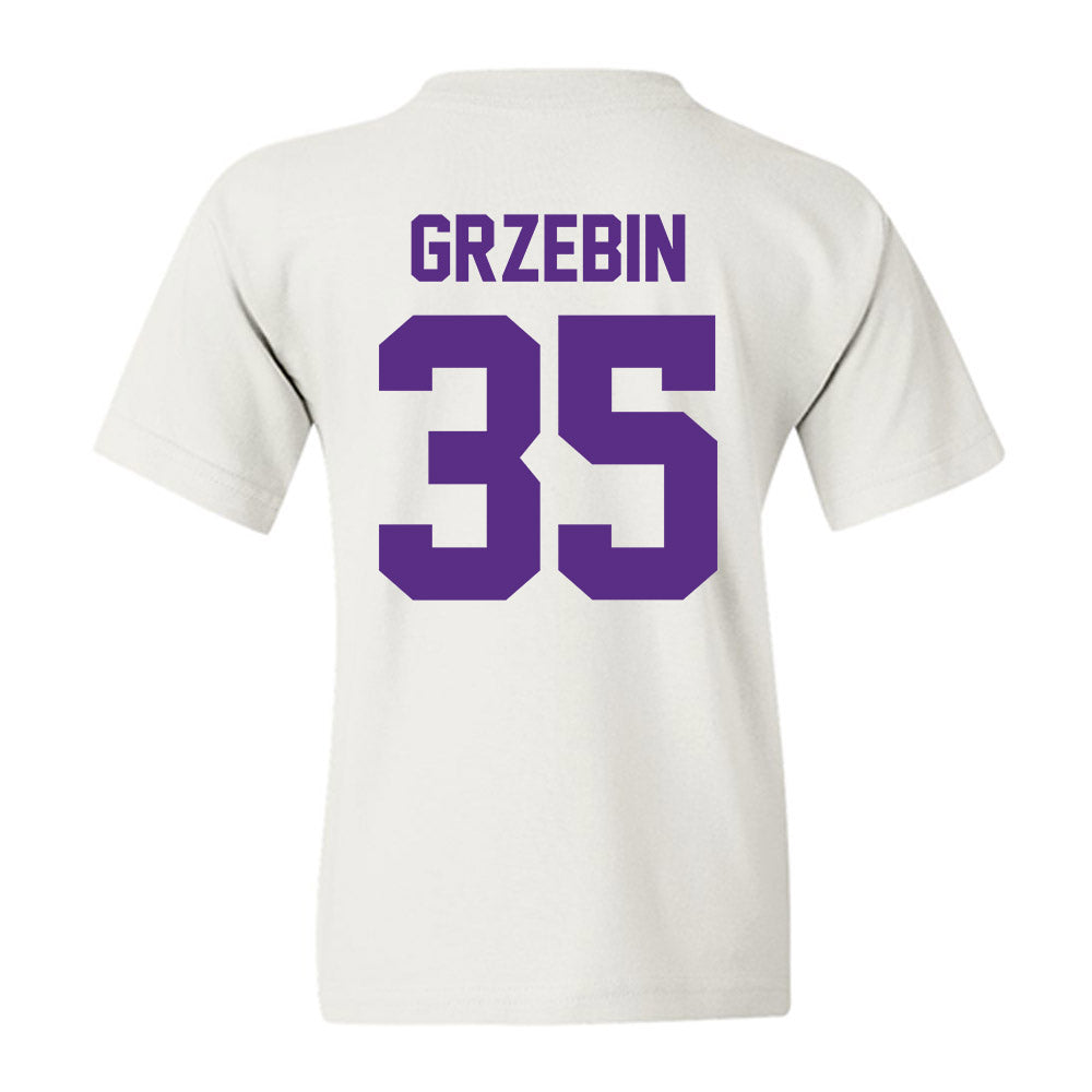 Furman - NCAA Football : Emmett Grzebin - Classic Shersey Youth T-Shirt-1