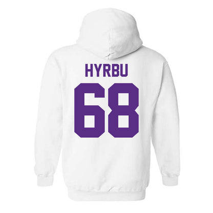 Furman - NCAA Football : Tim Hyrbu - Classic Shersey Hooded Sweatshirt-1