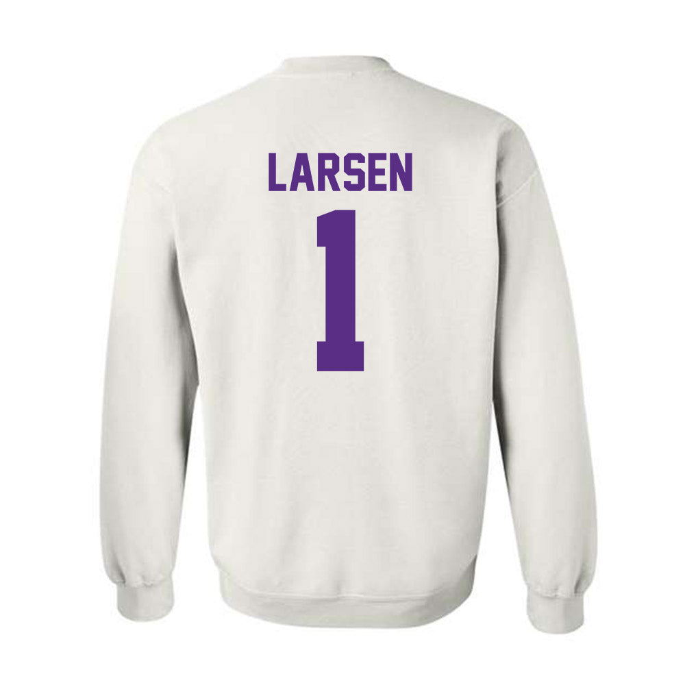 Furman - NCAA Women's Lacrosse : Cassie Larsen - Classic Shersey Crewneck Sweatshirt-1