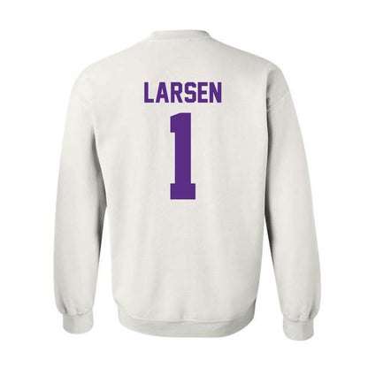 Furman - NCAA Women's Lacrosse : Cassie Larsen - Classic Shersey Crewneck Sweatshirt-1