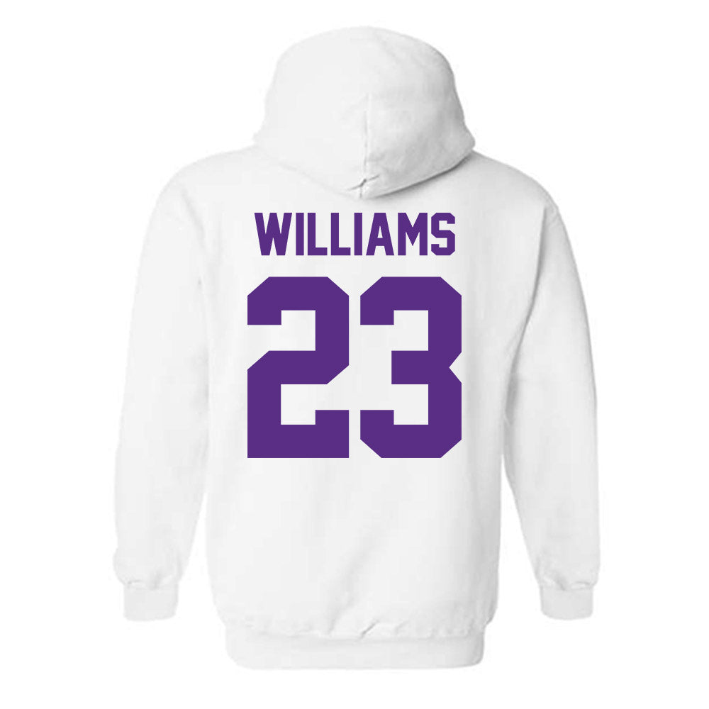 Furman - NCAA Football : Trae Williams - Classic Shersey Hooded Sweatshirt-1