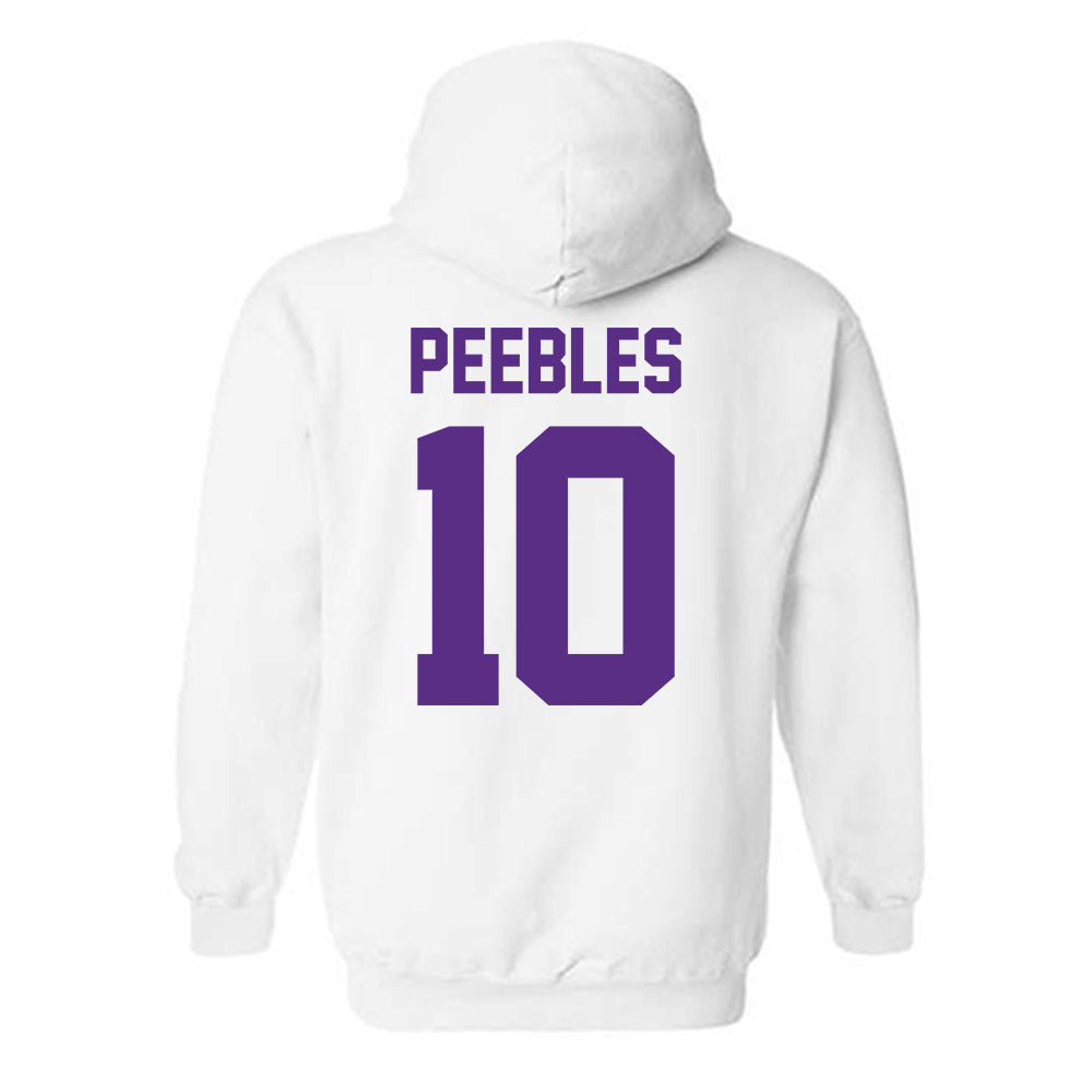 Furman - NCAA Football : Braylon Peebles - Classic Shersey Hooded Sweatshirt-1