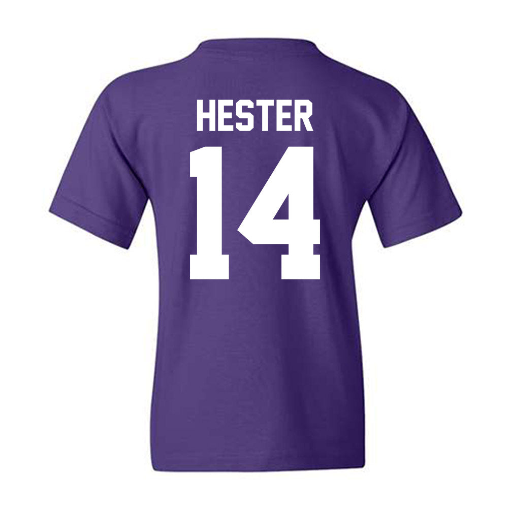 Furman - NCAA Women's Lacrosse : Reynolds Hester - Classic Shersey Youth T-Shirt-1
