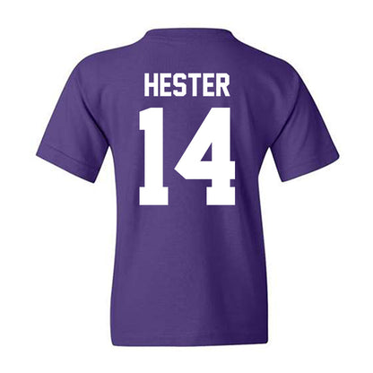 Furman - NCAA Women's Lacrosse : Reynolds Hester - Classic Shersey Youth T-Shirt-1