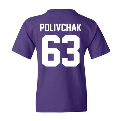 Furman - NCAA Football : Chase Polivchak - Classic Shersey Youth T-Shirt-1