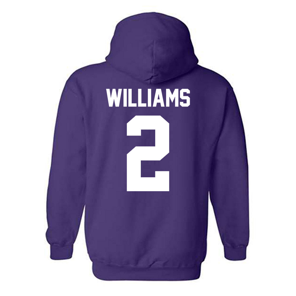 Furman - NCAA Football : Trae Williams - Classic Shersey Hooded Sweatshirt-1