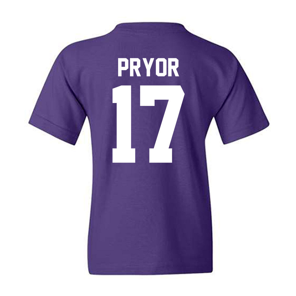 Furman - NCAA Football : Jackson Pryor - Classic Shersey Youth T-Shirt-1