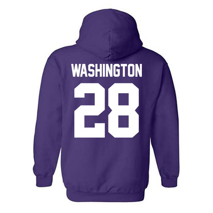 Furman - NCAA Football : Ethan Washington - Classic Shersey Hooded Sweatshirt-1