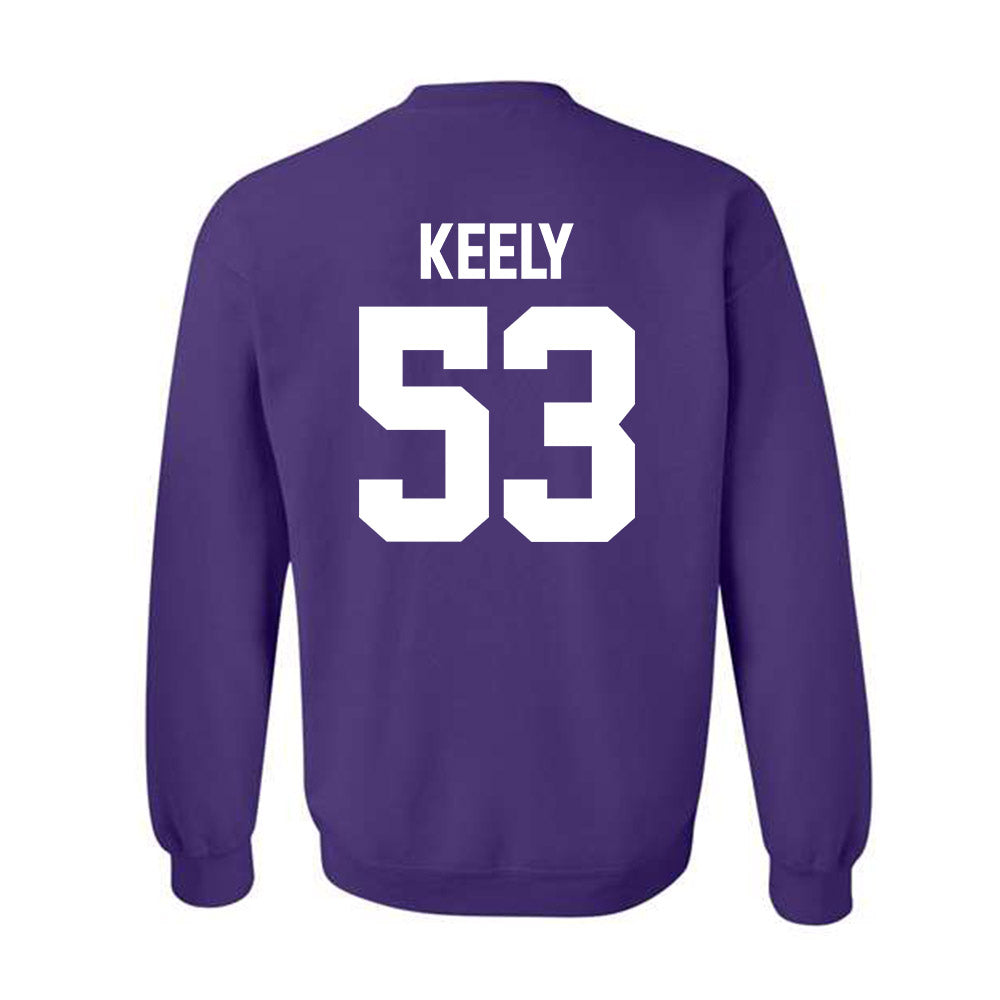 Furman - NCAA Football : Mason Keely - Classic Shersey Crewneck Sweatshirt-1