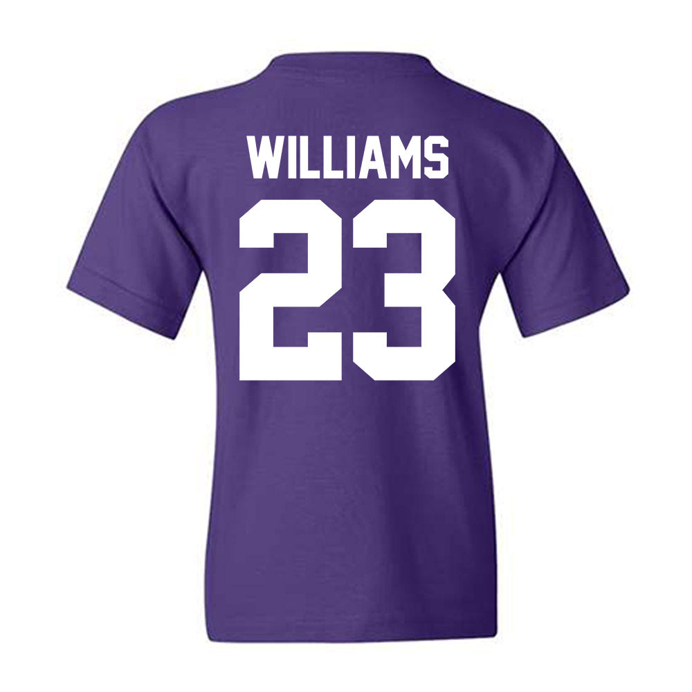Furman - NCAA Football : Trae Williams - Classic Shersey Youth T-Shirt-1