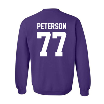 Furman - NCAA Football : Parker Peterson - Classic Shersey Crewneck Sweatshirt-1