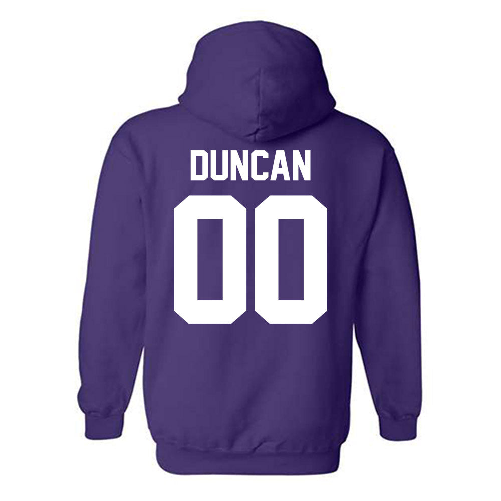 Furman - NCAA Football : Jay Duncan - Classic Shersey Hooded Sweatshirt-1