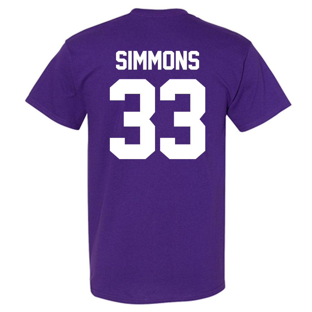 Furman - NCAA Football : Nick Simmons - Classic Shersey T-Shirt-1