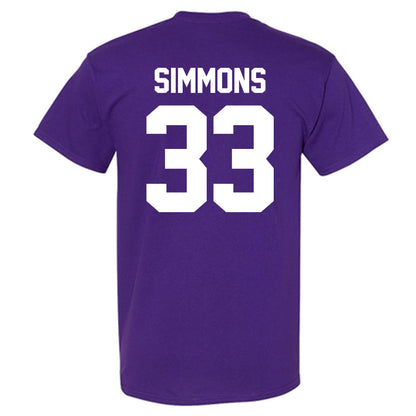 Furman - NCAA Football : Nick Simmons - Classic Shersey T-Shirt-1