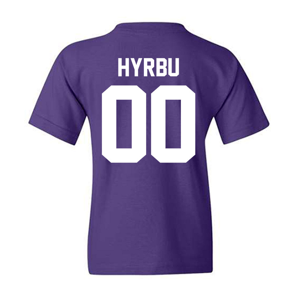 Furman - NCAA Football : Tim Hyrbu - Classic Shersey Youth T-Shirt-1