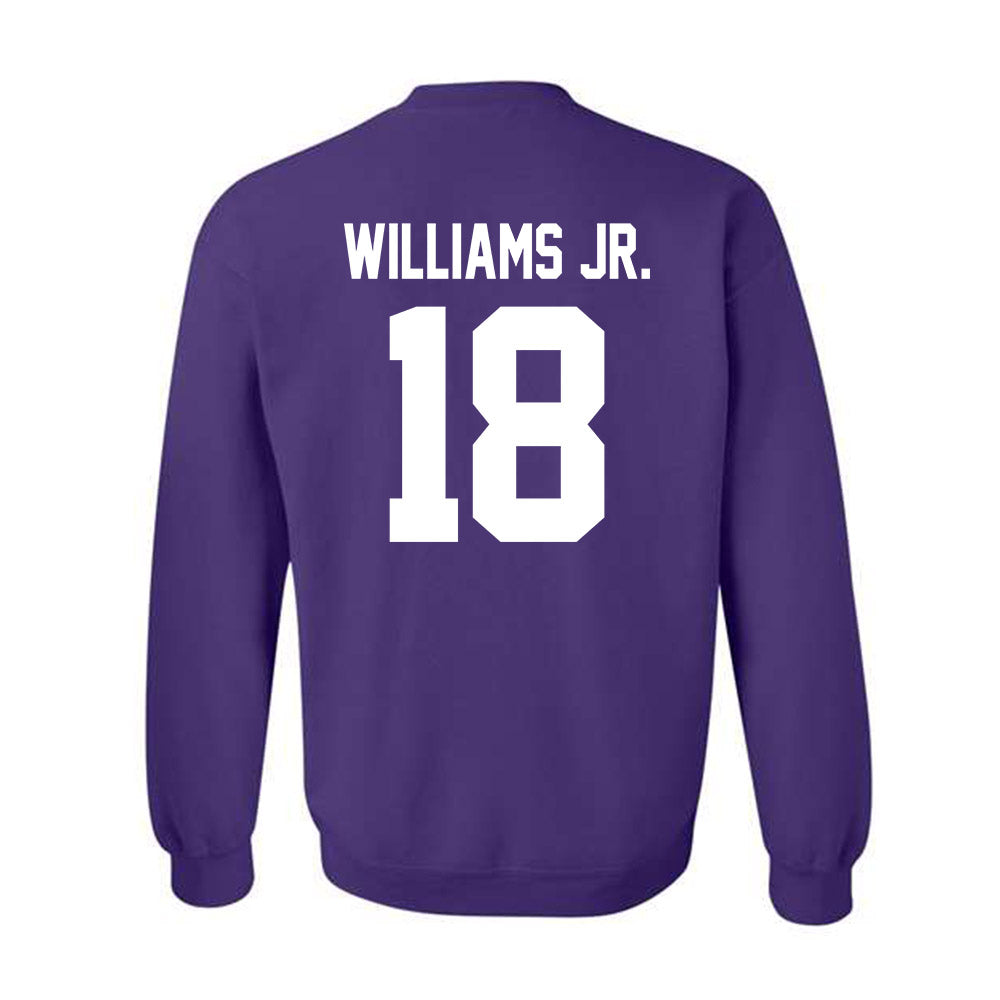 Furman - NCAA Football : Jerrod Williams Jr. - Classic Shersey Crewneck Sweatshirt-1