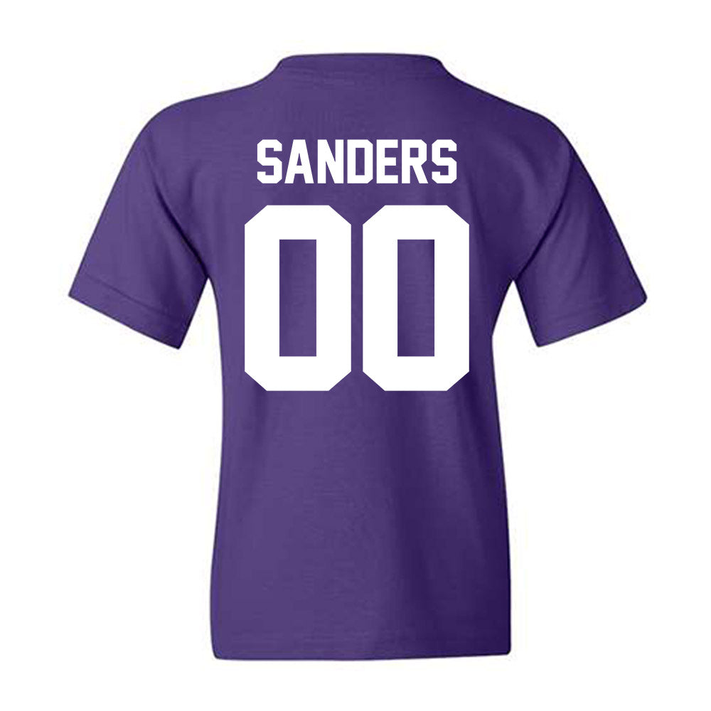 Furman - NCAA Football : Cooper Sanders - Classic Shersey Youth T-Shirt-1