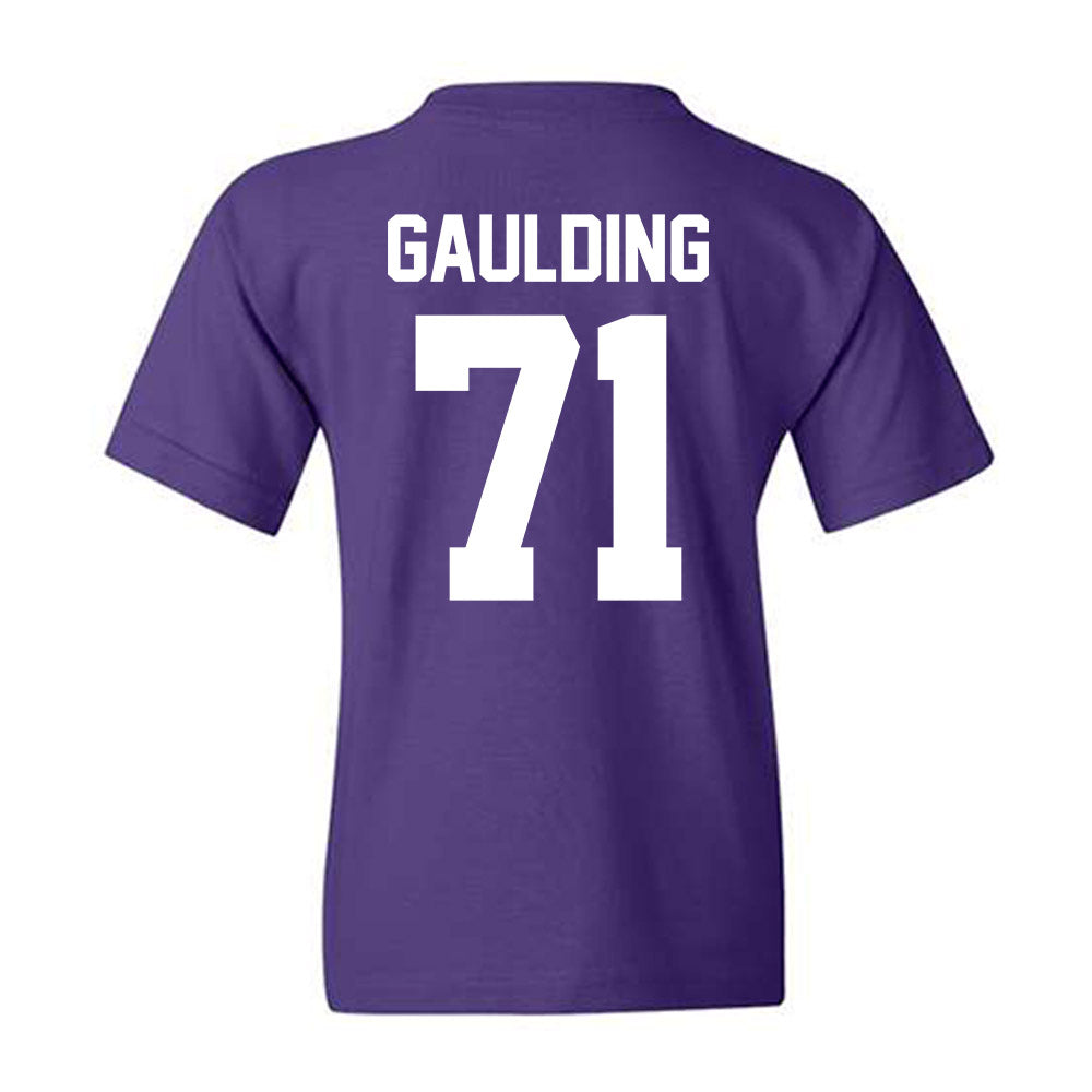 Furman - NCAA Football : Edwin Gaulding - Classic Shersey Youth T-Shirt-1