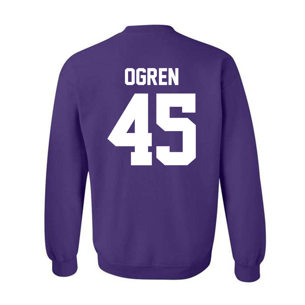 Furman - NCAA Women's Lacrosse : Juliette Ogren - Classic Shersey Crewneck Sweatshirt-1
